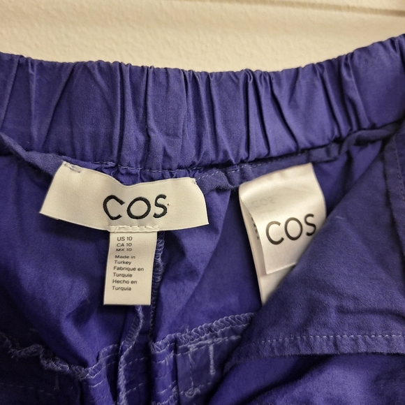COS Wide-leg Purple Womens Pants - Picture 3 of 10